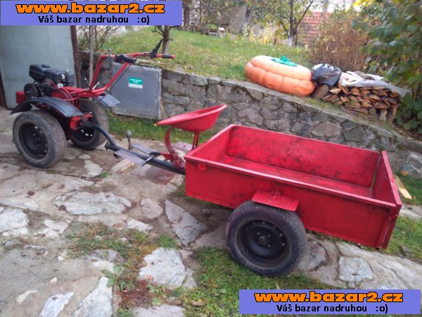 Prodej malotraktor u s vlečkou