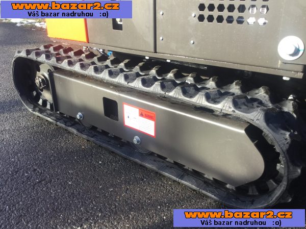 Bagr CR 11 HO s dvouválcovým motorem, 1200 kg