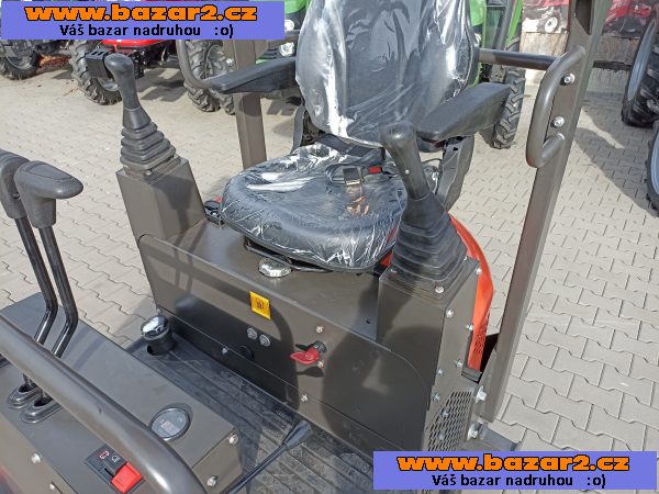 Bagr Yanmar CR12RP - PROFI, 1200 kg, roztahovací Topován