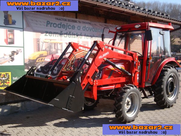 Traktor DongFeng 504 G3 s čelním nakladačem