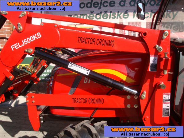 Traktor DongFeng 504 G3 s čelním nakladačem