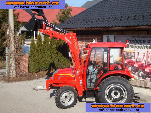 Traktor DongFeng 504 G3 s čelním nakladačem