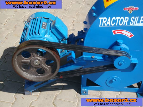 Cepový drtič na drcení materiálu BEZ MOTORU