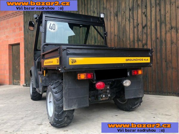 JCB Groundhog / Workmax 1000 Diesel UTV jako John Deere Gator