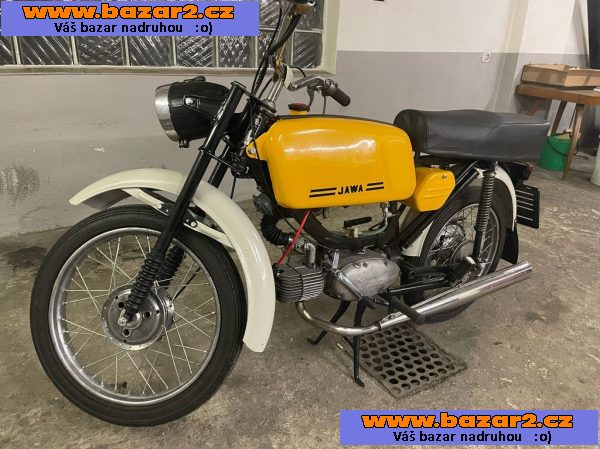 Koupím Jawa Mustang žlutého BEZ TP!! 
