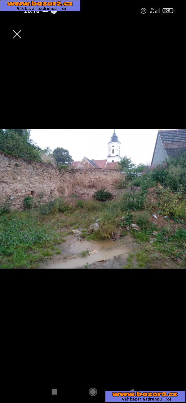 Stavební pozemek Mutěnín okres Domažlice 1569m2