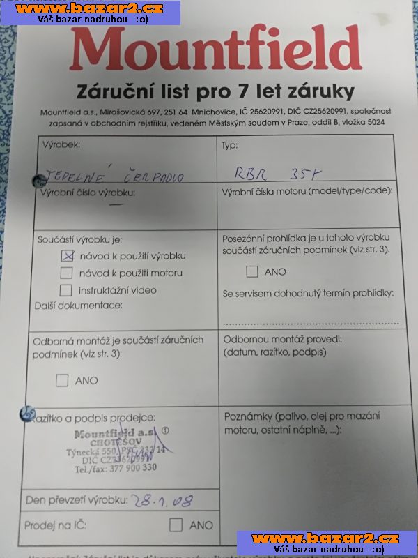 Tepelné čerpadlo -3, inzerce-cz.cz Tepelné čerpadlo