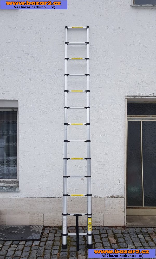 Hliníkový teleskopický multifunkční žebřík