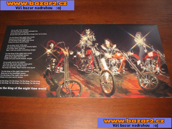 2x colours LP = KISS - Destroyer 45th Anniversary.