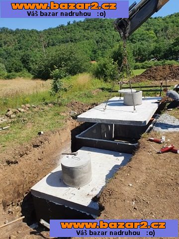 Betonové Jímky - Nádrže na vodu - Septiky, od 4m3 do 12m3 - 100% Vodotěsný | 