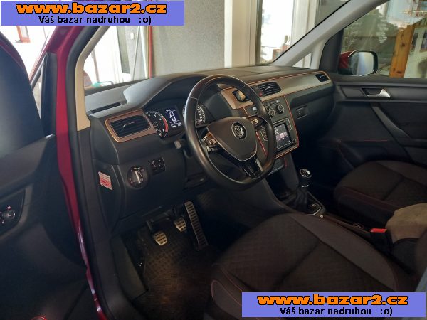 VW Caddy 1,4 TSI, 96 kW, r.v. 12/2018, NAJETO 19xxx Km