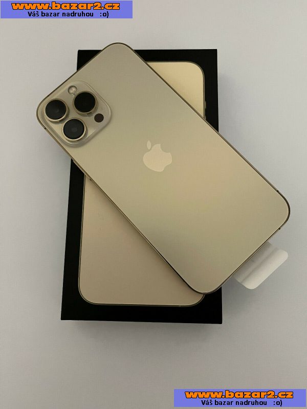 Zcela nový iPhone 13 Pro Max 512GB (odemčený) zlatý-3, inzerce-cz.cz Zcela nový iPhone 13 Pro Max 512GB (odemčený) zlatý