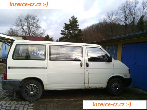 Prodám VW Transporter 1.9 TD r.v.1997,9míst 