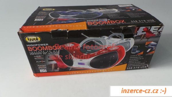 Radiomagnetofon s CD Trevi SSB 578