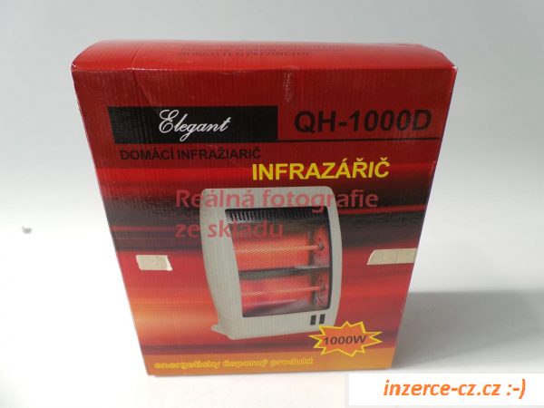 Křemíkový infrazářič Elegant QH1000D