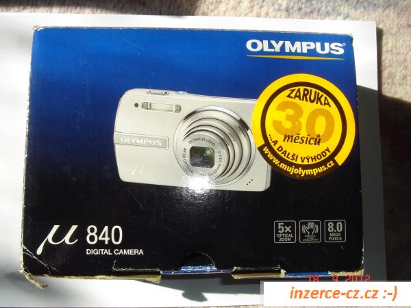 Digitální foťák Olympus 840E