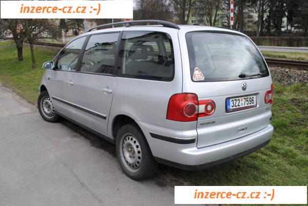 VW Sharan, diesel 1,9, 85kW, 7-místná verze