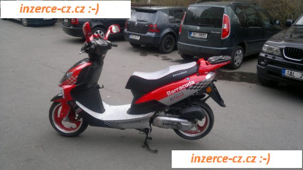 Skútr Kingway Baracuda 50ccm.
