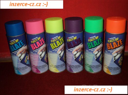 Plasti Dip BLAZE - spreje, různé barvy