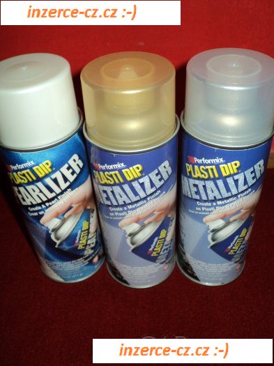 Plasti Dip metalizer/pearlizer - spreje