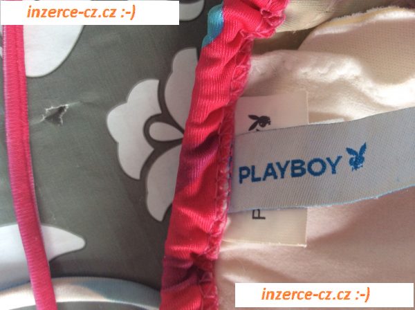 Plavky playboy horni dil