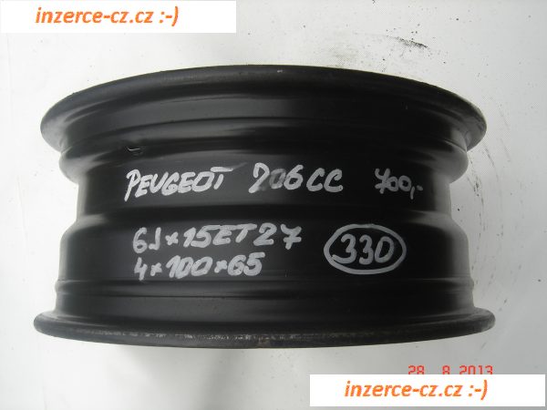 330. Disky Peugeot 206 CC 15