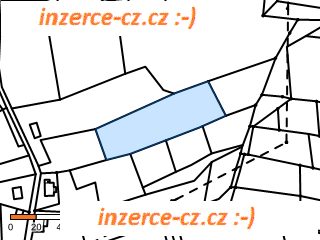 Prodám pozemek 4154 m2 s lesem v k.ú. Velké Hamry