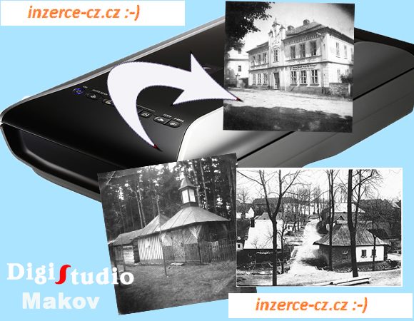 Skenování diapozitivů, fotografií, negativů
