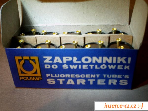 Zářivkové startery dvojkolíčkové