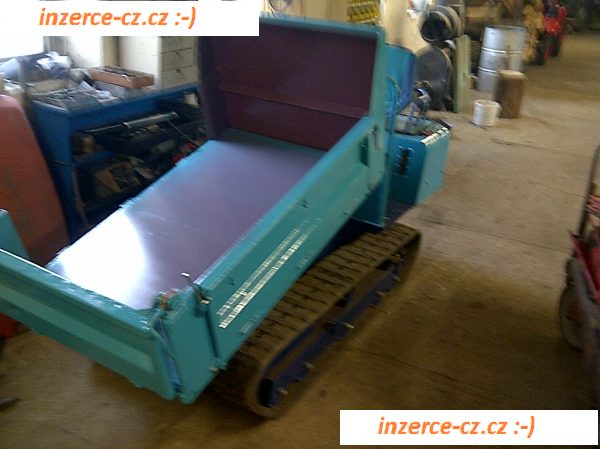 dempr, pásový, Kubota Diesel, hydrostat