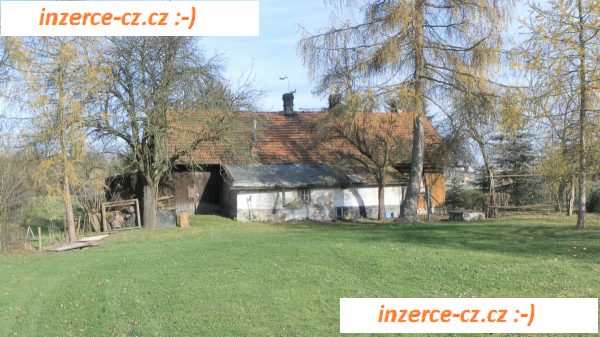 Rekreační chalupa - dřevěnice 3+1 s HB a pozemkem 2.088 m2 v Dobré u FM