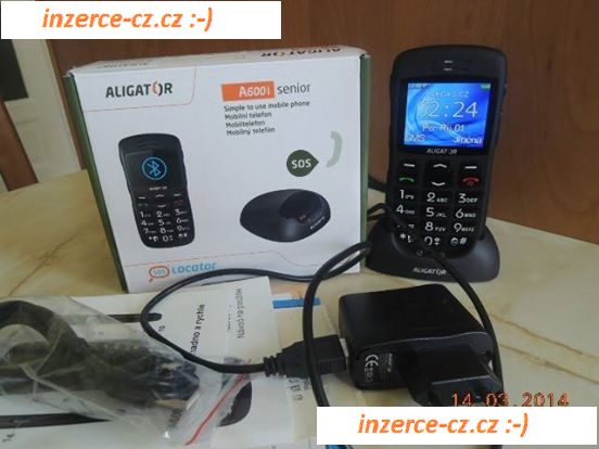 TELEFON PRO SENIORY - v záruce, 100% stav