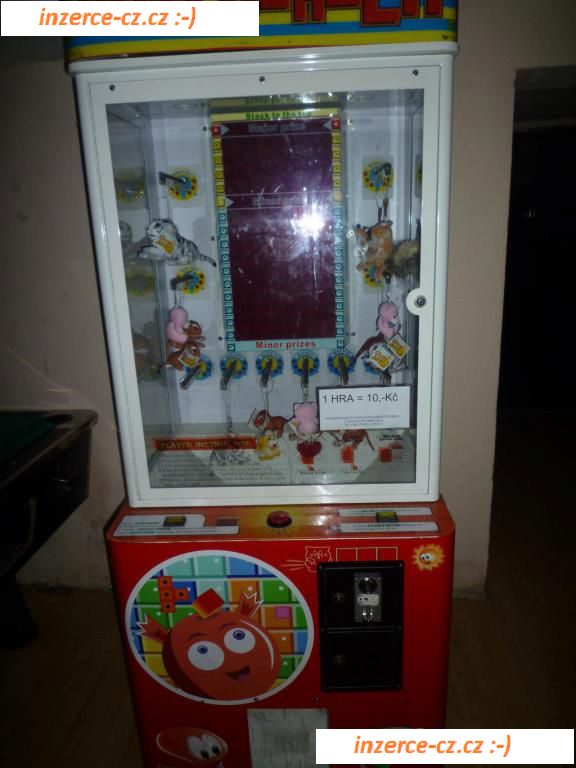 zábavný automat na věcičky