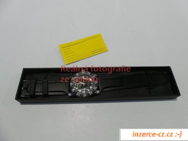 Hodinky Poseidon Date Silicon Black