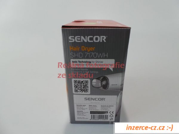 Vysoušeč vlasů Sencor SHD 7170 WH