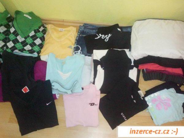 Oblečení ADIDAS, PUMA, DIESEL, NIKE