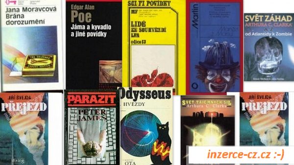 Detektivky, sci-fi, romány a jiné