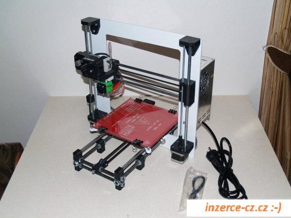3D tiskárna, reprap, Prusa I3, NOVÁ