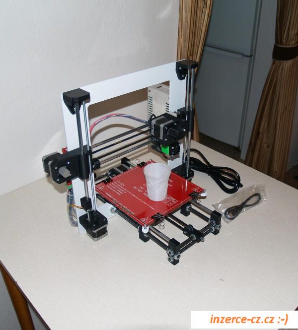 3D tiskárna, reprap, Prusa I3, NOVÁ