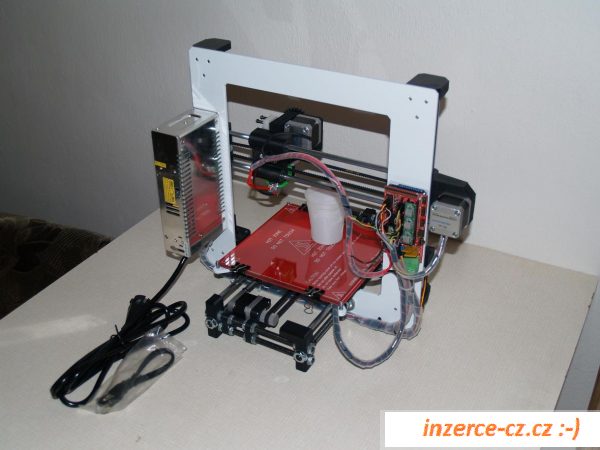 3D tiskárna, reprap, Prusa I3, NOVÁ