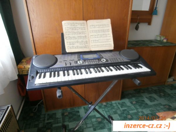 Elektrické klávesy Casio
