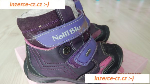 Zimní boty Nelli Blu, vel. 24