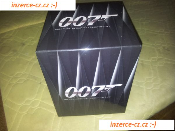 Kompletní sbírka DVD Agent 007