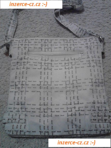 Bílo/černá crossbody