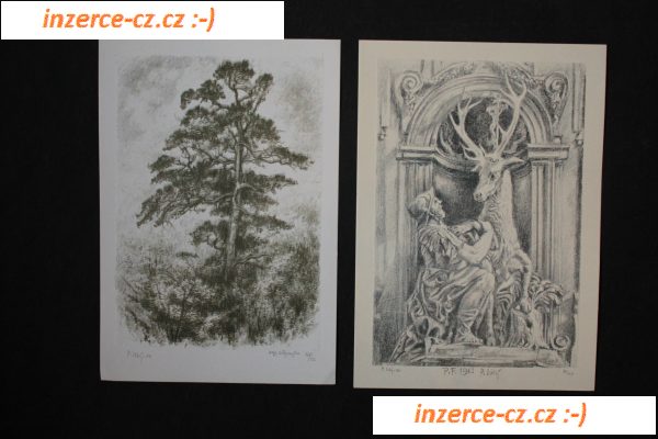 Prodám litografie Pavla Lisého