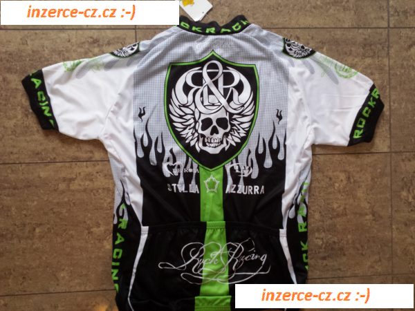 Cyklistický Dres -Triko+Kraťasy Rock Racing