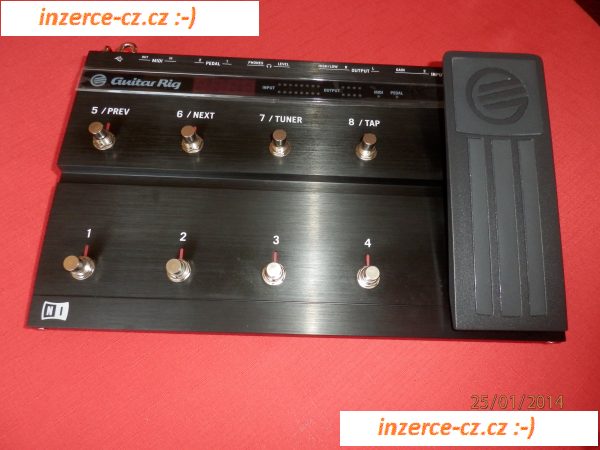 Kytarovýmulti efekt GUITAR RIG 5