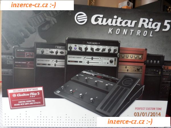Kytarovýmulti efekt GUITAR RIG 5