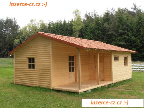 Nová dřevostavba 8 x 6 m.