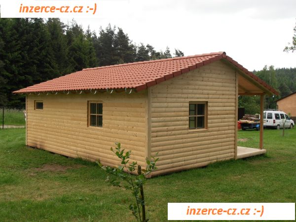 Nová dřevostavba 8 x 6 m.